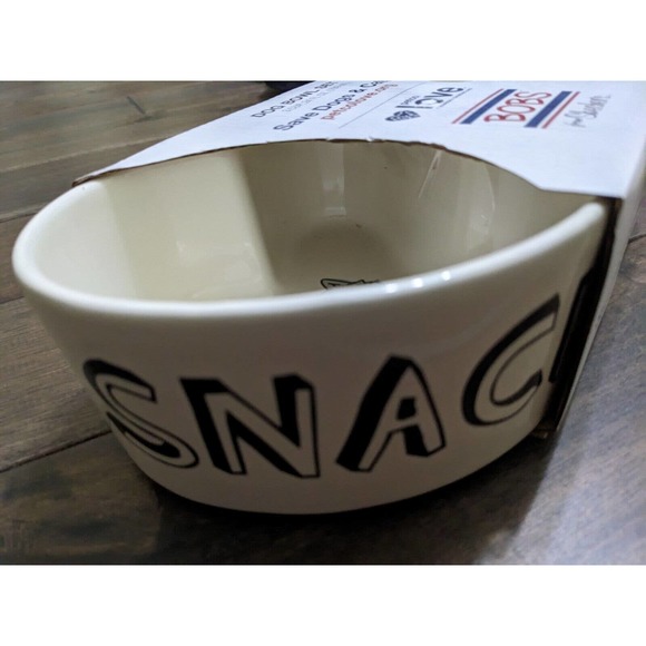 Bobs For Dogs By Skechers Heart Love Dog Bowls Ceramic Sip Snack Bowl Set new - Picture 5 of 9